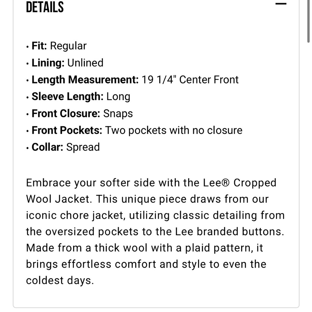 Cropped Wool Jacket - Picture 3 of 4